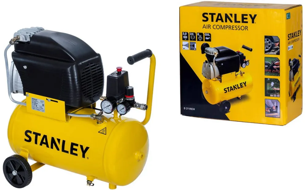 STANLEY Oil compressor 24 l 1500 W FCCC404STN005 24 l 8 bar
