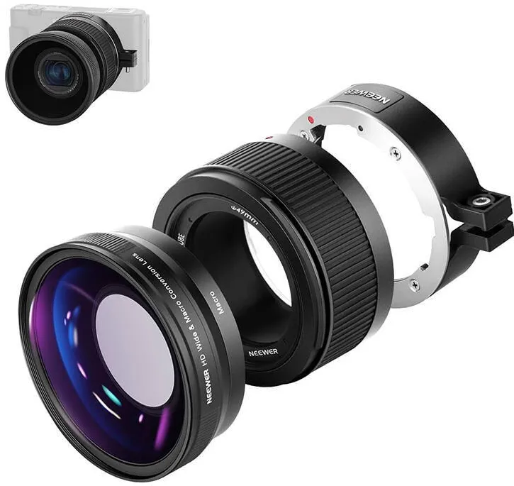 Neewer Wide Angle Lens Neewer for Sony ZV1