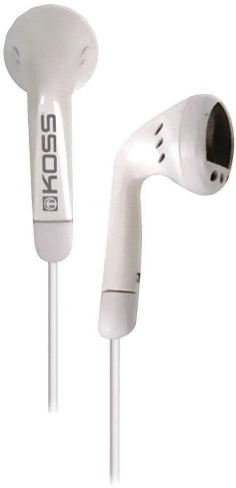 Casti In-Ear Koss KE5 Headphones, In-Ear, Wired, White