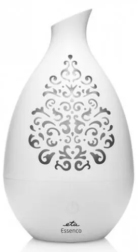 ETA ETA163490000 Aroma diffuser, Suitable up to 20 m3, Water tank 0.2 L, White