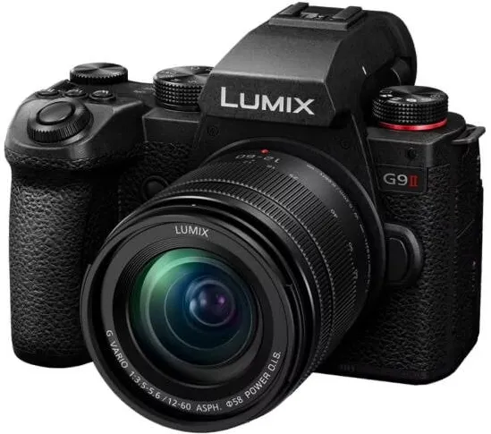 Aparat foto compact Panasonic LUMIX G9 Mark II + H-FS 12-60 E