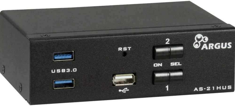 Switch KVM Inter-Tech Comutator KVM Inter-Tech AC-21HUS HDMI 4K60Hz negru