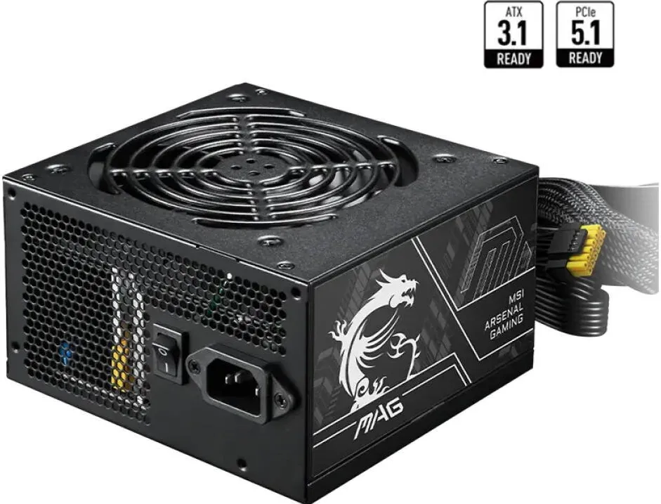 Sursa PC MSI Sursa MSI 80+ Bronz Non Modulara 120mm 750W Activ Negru