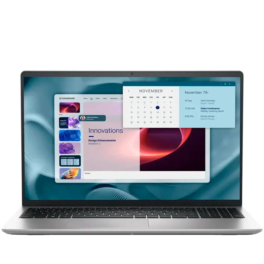 Laptop Dell Pro 15 Essential,15.6"FHD(1920x1080)120Hz 250nits,Intel Core i7-1355U, 16GB, Intel UHD Graphics, Win11Pro