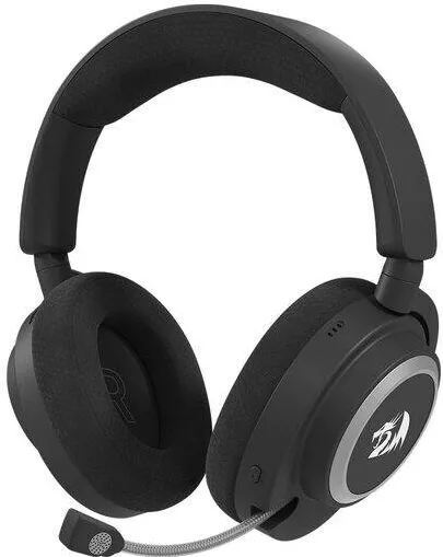 Casti Over-Head Redragon Casti gaming Bluetooth cu fir si wireless Redragon Nyx Pro negre