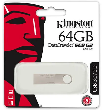 Memorie USB Kingston FLASH DRIVE 64GB 3.0 SE9 KINGSTON
