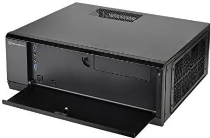Carcasa PC Silverstone SST-GD10B Grandia HTPC ATX, black