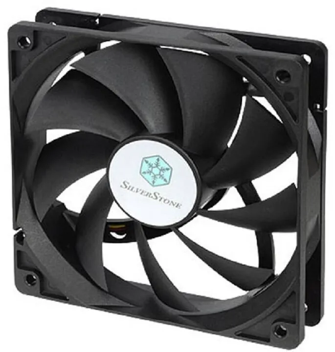 Silverstone Silverstone Cooling Fan FN Series SST-FN121-P 120mm, Low Noise, black
