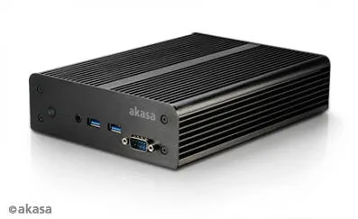 Carcasa PC Akasa Intel NUC Case Newton MC, fara fan, Suport 2.5'' HDD/SSD