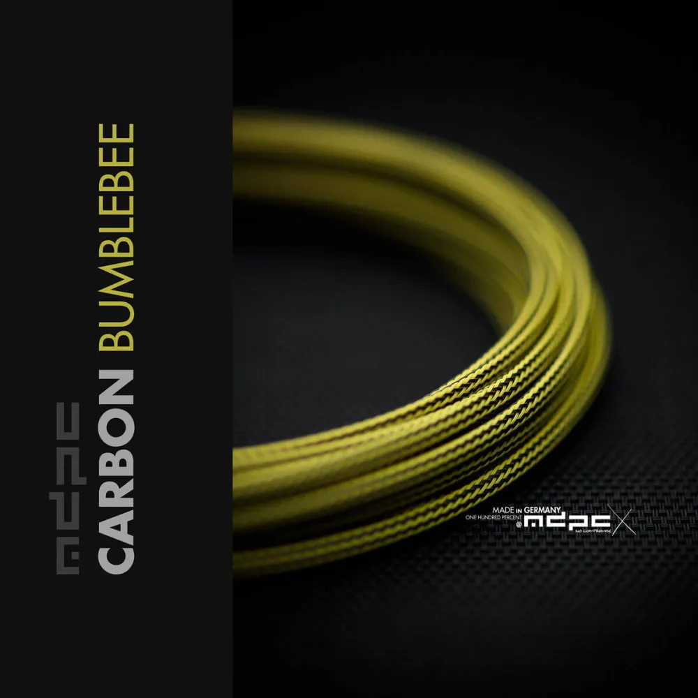 Modding PC MDPC-X Sleeve Small - Carbon-Bumblebee, 1m