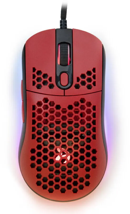 Mouse Arozzi Gaming Favo Red