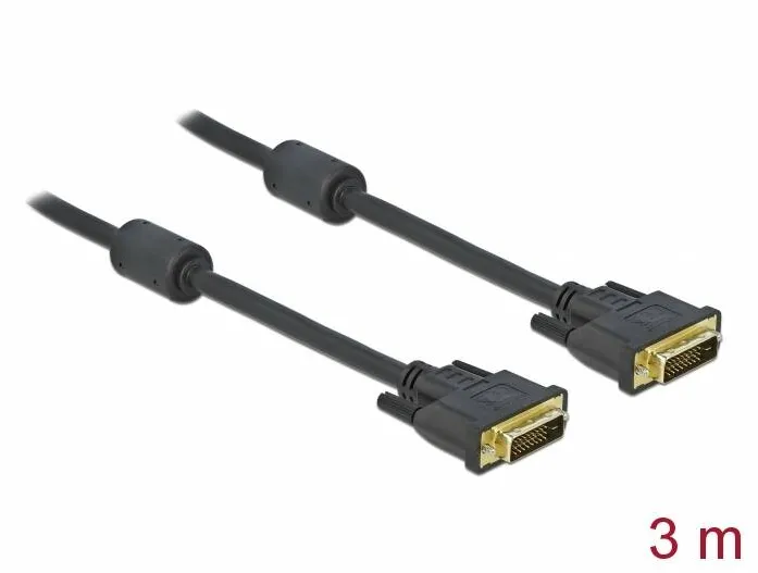 DELOCK 83191 DVI cable - 3 m