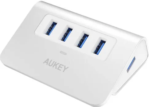 Hub USB Aukey CB-H5 HUB din aluminiu USB-A | 4in1 | 4xUSB 3.0 | 5 Gbps