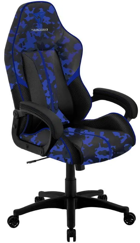 Scaun Gaming ThunderX3 BC1 CAMO Camo/Albastru