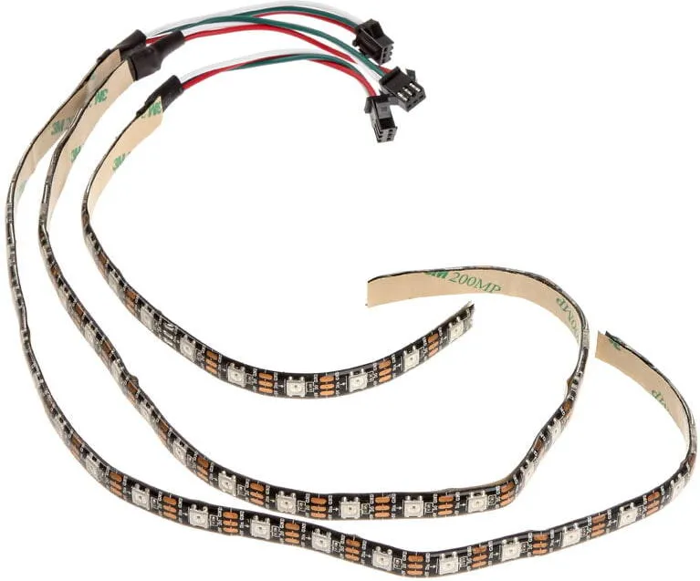 Modding PC Lamptron Kit benzi programabile FlexLight Multi LED - Telecomanda
