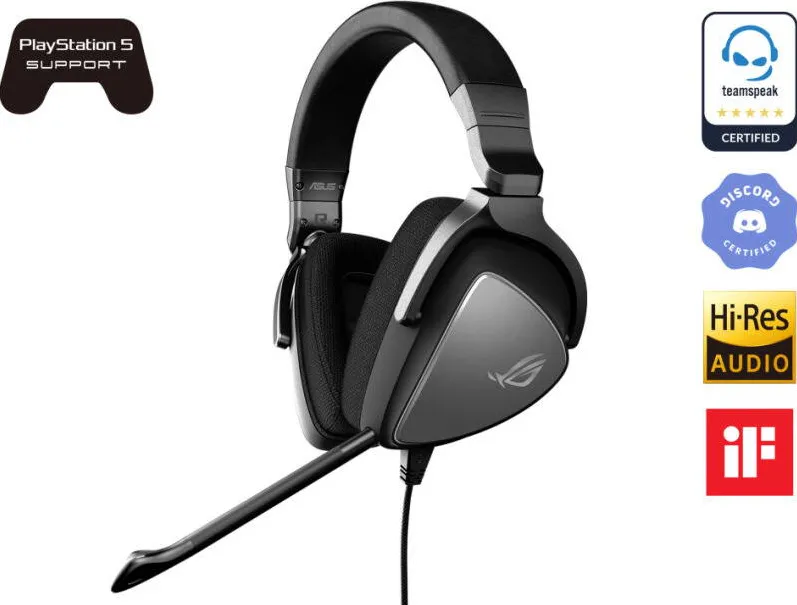 Casti Over-Head Asus Gaming ROG Delta S Core Black