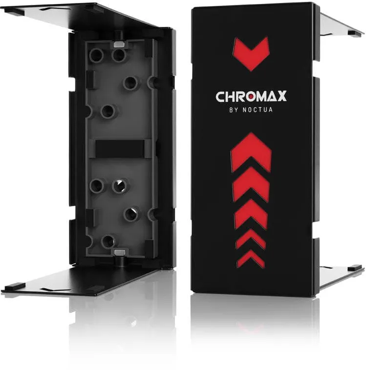 Modding PC Noctua Capac cooler CPU HC7 chromax.black Swap