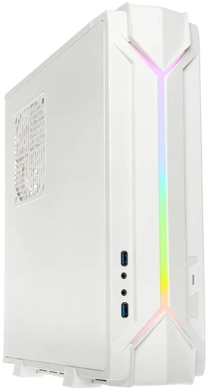Carcasa PC Silverstone Raven Z RVZ03W-ARGB HTPC - Alb