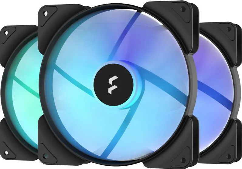 Fractal Design Ventilator Aspect 12 RGB Black 120 mm Three Fan Pack