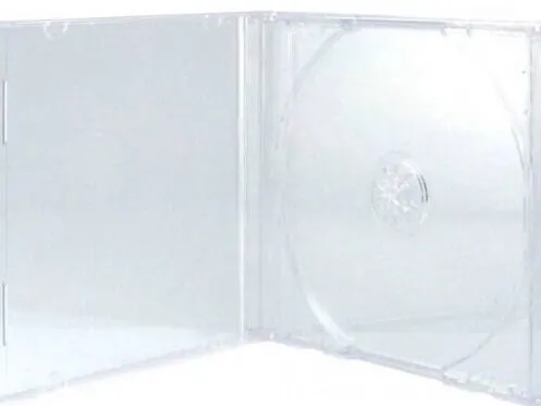 MediaRange CD-Leerhülle für 1 Dics 10.4mm transparentes Tray