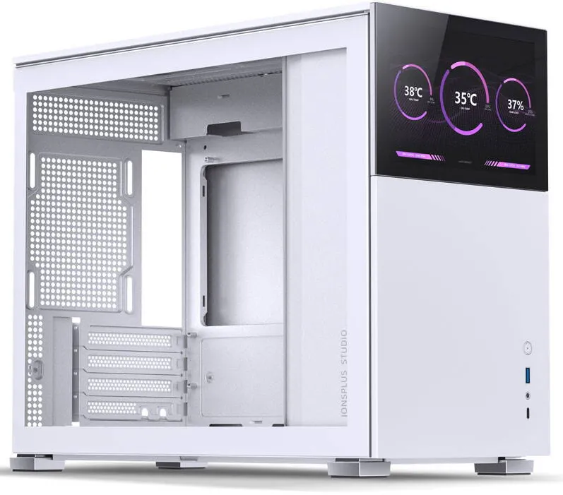 Carcasa PC Jonsbo D31 Screen  Alb