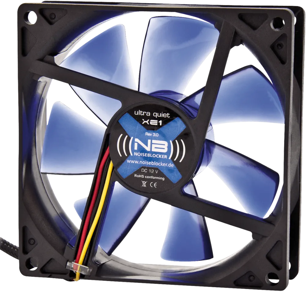 Ventilator NoiseBlocker BlackSilent XE1 - 92mm