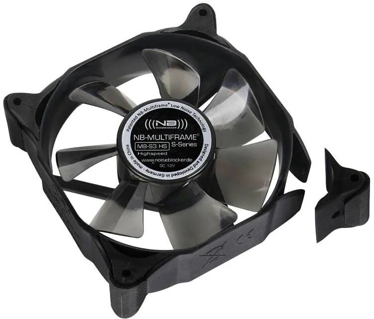 Ventilator NoiseBlocker Multiframe S-Series M8-3 HS - 80mm