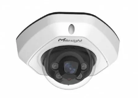 Camera Supraveghere MILESIGHT TECHNOLOGY IP Mini Dome MS-C8173-PD, 8MP, Lentila 2.8mm, IR 30m