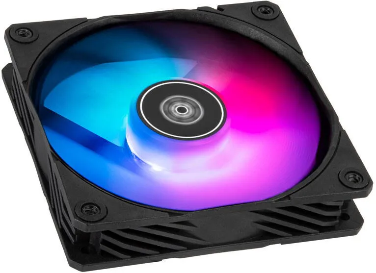 Ventilator Silverstone Shark Force, ARGB - 120 mm, Negru
