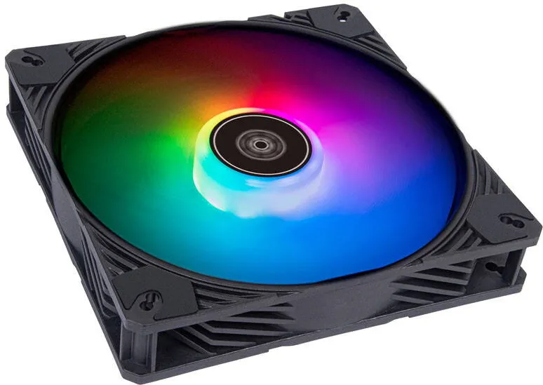 Ventilator Silverstone Shark Force, ARGB - 140 mm, Negru