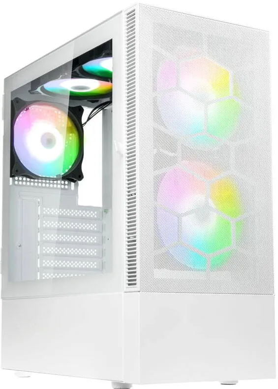 Carcasa PC Kolink Observatory MX Mesh ARGB - Alb