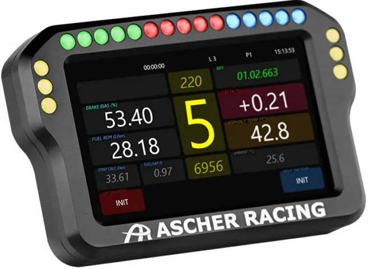 Ascher Racing Dashboard 4", 76080028