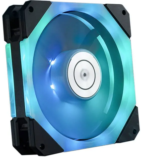 EK Water Blocks Ventilator EK-Quantum Impulse 120 D-RGB PWM - 120 mm, negru