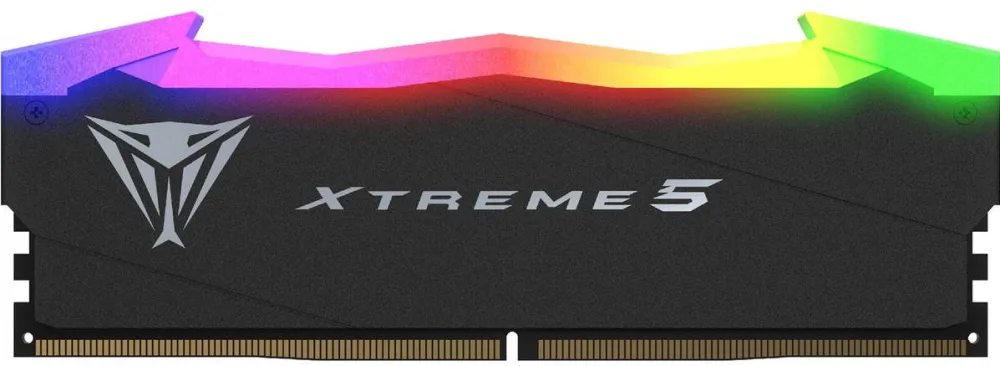 Memorie RAM Patriot Viper Xtreme5 RGB DDR5 32GB 7600 MHz CL 36 (2x 16 GB) Dual kit, INTEL XMP