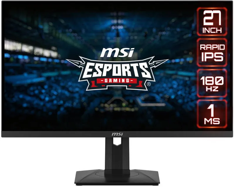 Monitor MSI G274PFDE, 68,6 cm (27 inchi) 180 Hz, Compatibil G-SYNC, IPS