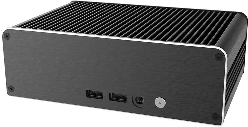 Carcasa PC Akasa  Newton CWS Intel NUC passive Kühlung - Black