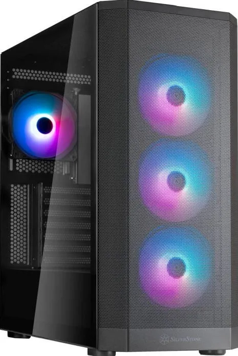 Carcasa PC Silverstone FARA 514X, tower (black, tempered glass)