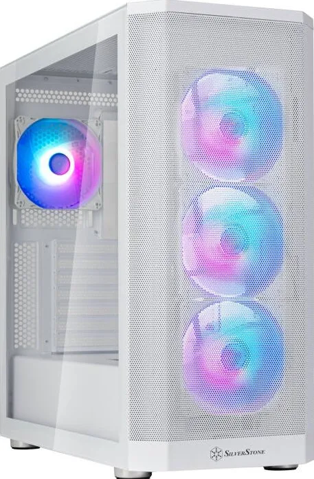 Carcasa PC Silverstone FARA 514X, tower (white, tempered glass)