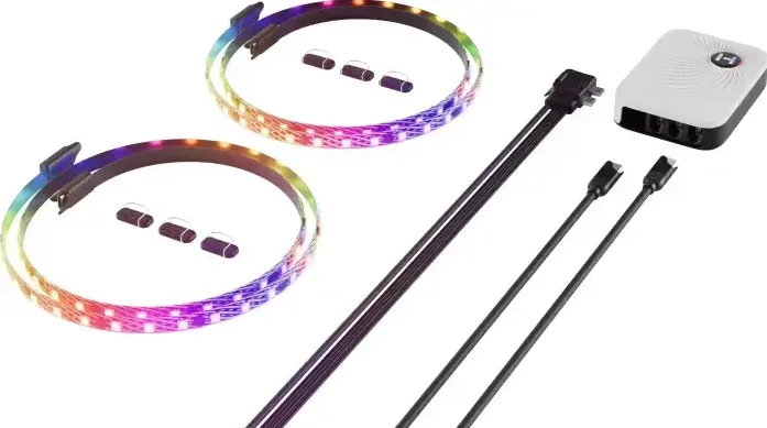 Modding PC HYTE HYTE LS30 qRGB LED Strip 3-Pack + Nexus Portal, LED Strip
