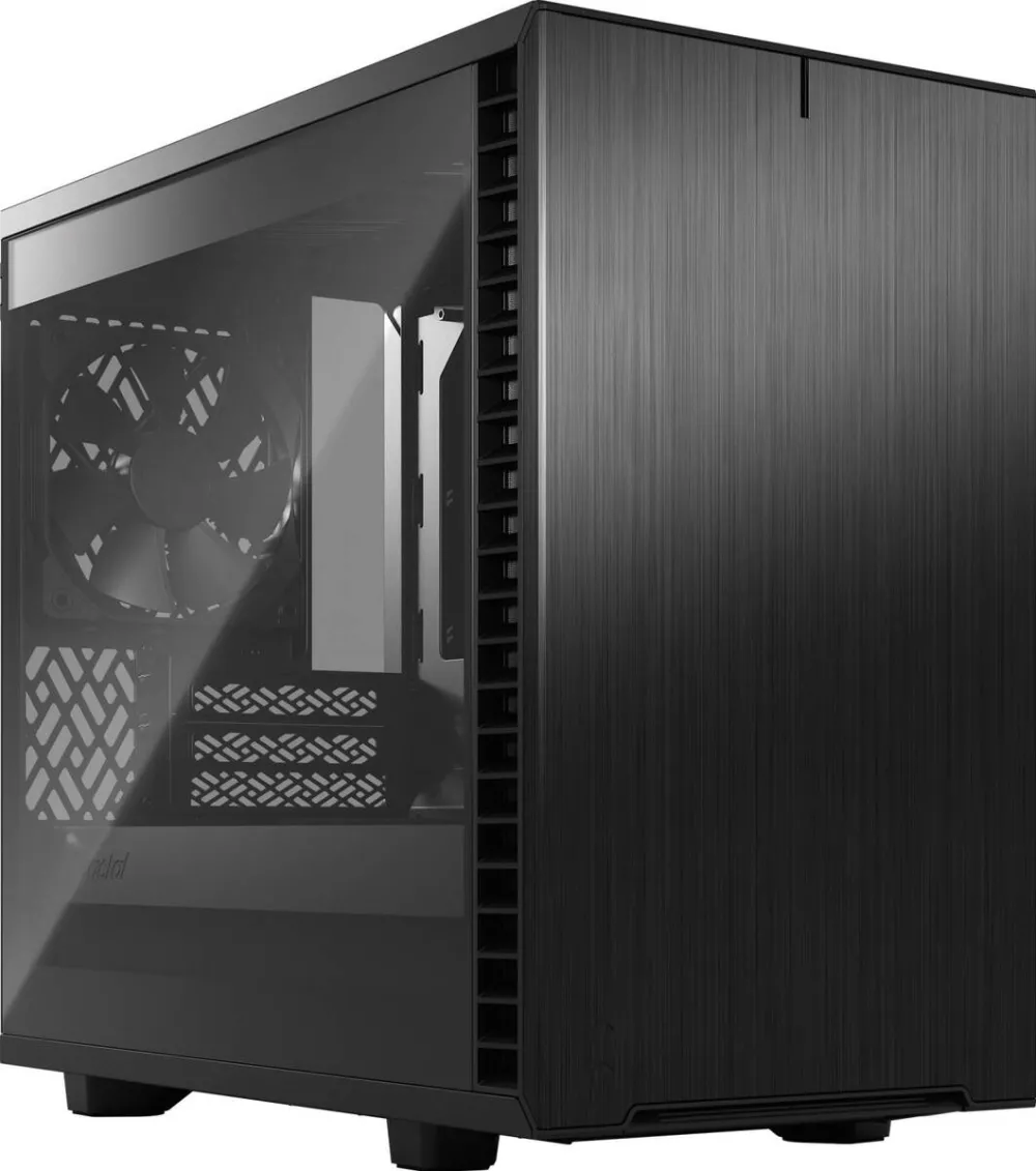 Carcasa PC Fractal Design Define 7 Nano black TG Light Tint, tower case (black, Tempered Glass)