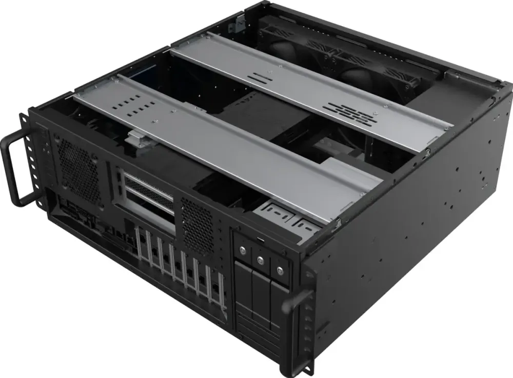 Rack Silverstone RM47-502-I, rack case (black)