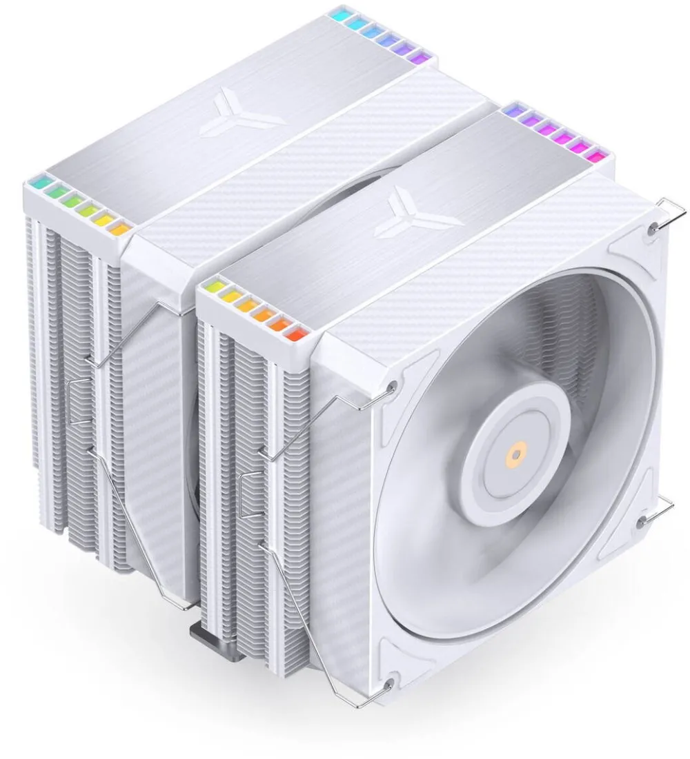 Cooler Jonsbo HX6280, PWM, RGB - 130mm, Alb