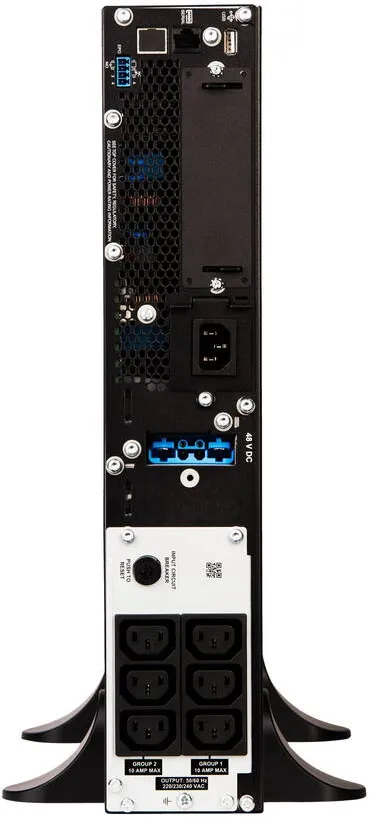 UPS APC Smart-UPS On-Line, 1000VA/1000W, tower, 230V, 6x C13 IEC sockets, SmartSlot, extended uptime, wireless rail kit, Black