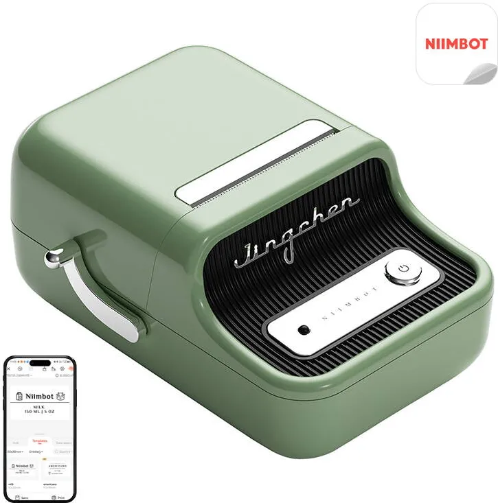 Imprimanta termica NIIMBOT Portable label printer B21 Pro (green)