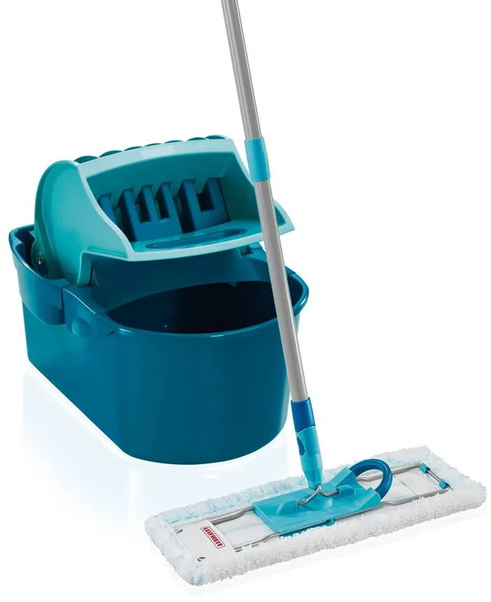 LEIFHEIT 55092 mop Microfibre 8000 ml Dry&wet Microfiber Blue, Grey