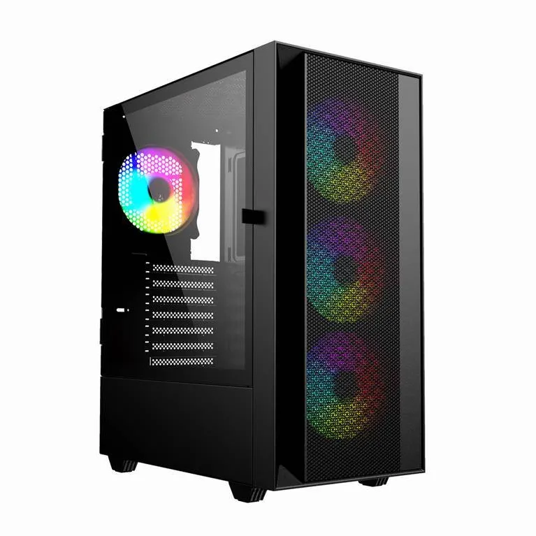 Carcasa PC Gembird GEMBIRD computer case Fornax 4000 ATX - ARGB backlight black
