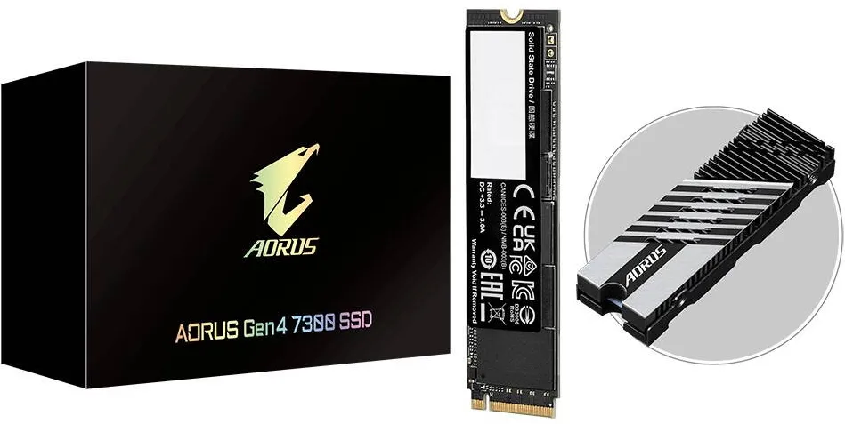 SSD GIGABYTE AORUS NVMe Gen4 1TB M.2 2280 9JS18N100-00-G10
