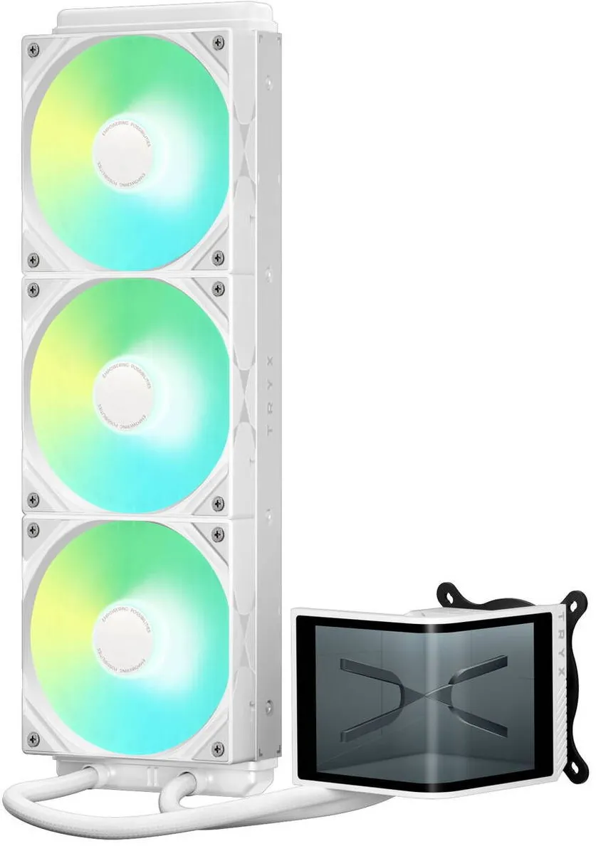 Cooler TRYX PANORAMA SE ARGB 360, 3D-AMOLED-Display - 360mm, White