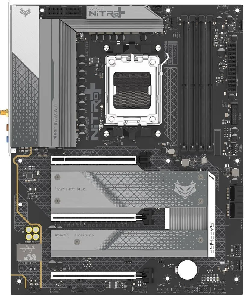 Placa de Baza SAPPHIRE NITRO+ B850A WIFI7