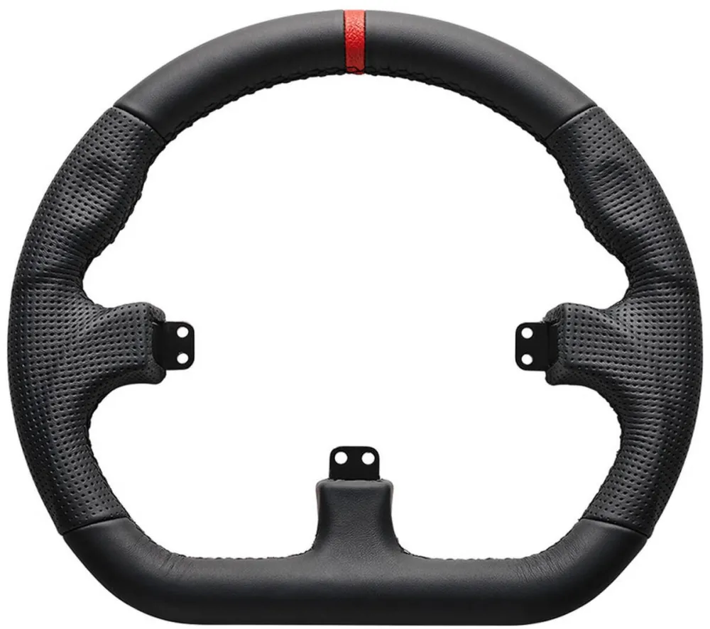Volan Asetek SimSports GT Rim - Closed D, Leder - Black